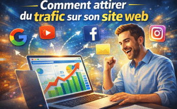 TRAFFIC SUR LE SITE WEB