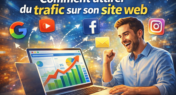 TRAFFIC SUR LE SITE WEB